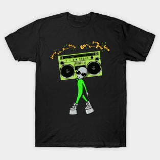 Alien ghetto blaster T-Shirt